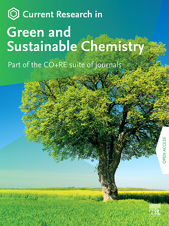 Go to journal home page - Current Research in Green and Sustainable Chemistry